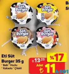 ETİ SÜT BURGER 35 G ETİ SÜT BURGER 35 G